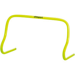 6er Pack uhlsport Hürdenset 30 cm fluo gelb/schwarz
