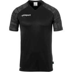uhlsport Goal 25 kurzarm Trikot Herren schwarz/anthra M