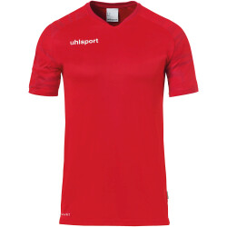 uhlsport Goal 25 kurzarm Trikot Kinder rot/weiß 116