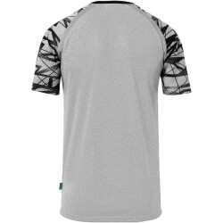 uhlsport Goal 25 kurzarm Trikot Herren dark grau melange/schwarz S