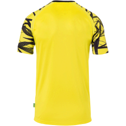 uhlsport Goal 25 kurzarm Trikot Kinder limonengelb/schwarz 140