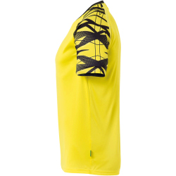 uhlsport Goal 25 kurzarm Trikot Herren limonengelb/schwarz M