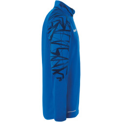 uhlsport Goal 25 1/4-Zip Trainings-Top Kinder azurblau/marine 128