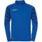 uhlsport Goal 25 1/4-Zip Trainings-Top Kinder azurblau/marine 128