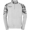 uhlsport Goal 25 1/4-Zip Trainings-Top Kinder dark grau melange/schwarz 128