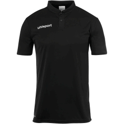 uhlsport Essential Polyester Poloshirt Kinder schwarz 128