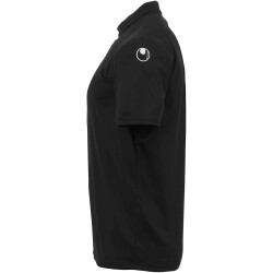 uhlsport Essential Polyester Poloshirt Kinder schwarz 128
