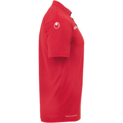 uhlsport Essential Polyester Poloshirt Herren rot 4XL