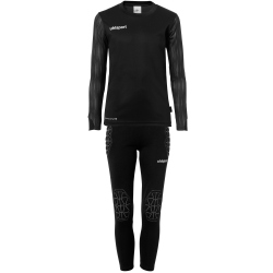 uhlsport Reaction Torwartset (Trikot+Hose) Kinder schwarz...