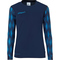 uhlsport Reaction Torwartset (Trikot+Hose) Kinder marine/fluo blau 128