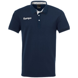 Kempa Prime Poloshirt marine/weiß 140