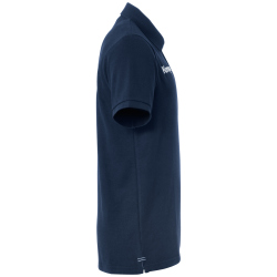 Kempa Prime Poloshirt marine/wei&szlig; XL