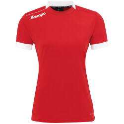 Kempa Player Handballtrikot Damen rot/weiß XS