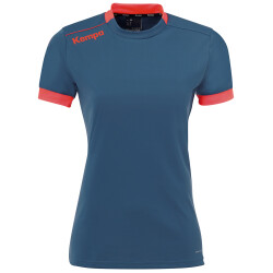 Kempa Player Handballtrikot Damen ice grau/fluo rot M