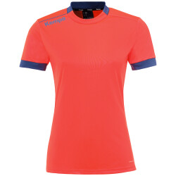 Kempa Player Handballtrikot Damen fluo rot/ice grau XS