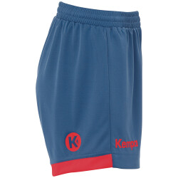 Kempa Player Handballshorts Damen ice grau/fluo rot XS
