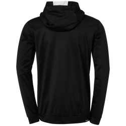 Kempa Player Kapuzenjacke Kinder schwarz/wei&szlig; 116