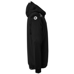 Kempa Player Kapuzenjacke Herren schwarz/weiß L