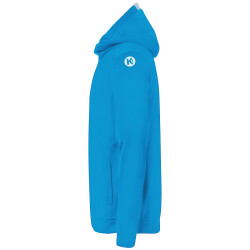 Kempa Player Kapuzenjacke Herren kempablau/weiß S