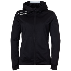 Kempa Player Kapuzenjacke Damen schwarz/weiß M