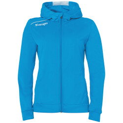 Kempa Player Kapuzenjacke Damen kempablau/weiß XS