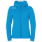 Kempa Player Trainingsjacke mit Kapuze Damen kempablau/wei&szlig; XS