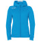 Kempa Player Kapuzenjacke Damen kempablau/weiß XXL