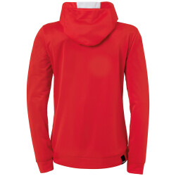 Kempa Player Kapuzenjacke Damen rot/weiß XL