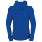 Kempa Player Trainingsjacke mit Kapuze Damen royal/wei&szlig; XS