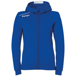 Kempa Player Kapuzenjacke Damen royal/weiß M