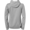 Kempa Player Trainingsjacke mit Kapuze Damen dark grau melange/wei&szlig; XS
