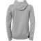 Kempa Player Kapuzenjacke Damen dark grau melange/weiß S
