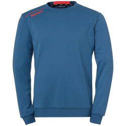 Kempa Player langarm Trainings-Top ice grau/fluo rot 116
