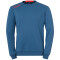 Kempa Player langarm Trainings-Top ice grau/fluo rot L