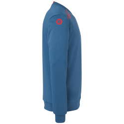 Kempa Player langarm Trainings-Top ice grau/fluo rot XL