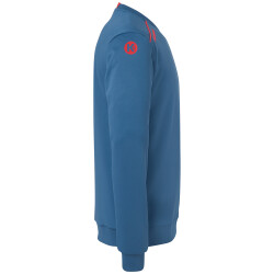 Kempa Player langarm Trainings-Top ice grau/fluo rot 3XL