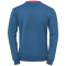 Kempa Player langarm Trainings-Top ice grau/fluo rot 3XL