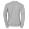 Kempa Player langarm Trainings-Top dark grau melange/weiß 116