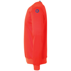 Kempa Player langarm Trainings-Top fluo rot/ice grau XXL