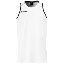 Kempa Player Tanktop Basketballtrikot Kinder wei&szlig;/schwarz 128