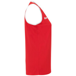 Kempa Player Tanktop Basketballtrikot Damen rot/weiß XXL