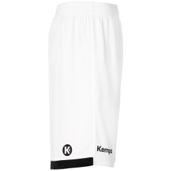 Kempa Player Long Basketballshorts Kinder weiß/schwarz 116