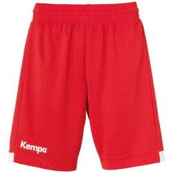 Kempa Player Long Basketballshorts Damen rot/weiß XS