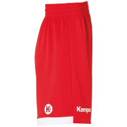 Kempa Player Long Basketballshorts Damen rot/wei&szlig; XS