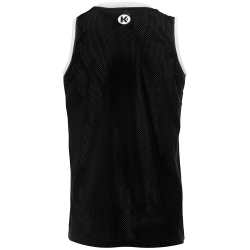 Kempa Reversible Tanktop Basketballtrikot Kinder schwarz/wei&szlig; 116