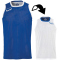 Kempa Reversible Tanktop Basketballtrikot Kinder royal/wei&szlig; 116