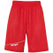 Kempa Reversible Basketballshorts Herren rot/weiß XL