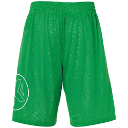Kempa Reversible Basketballshorts Kinder gr&uuml;n/wei&szlig; 116