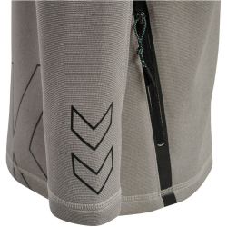 hummel Cima XK Zipjacke Kinder grey melange 152