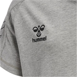 hummel Cima XK kurzarm Fitnessshirt Kinder grey melange 152